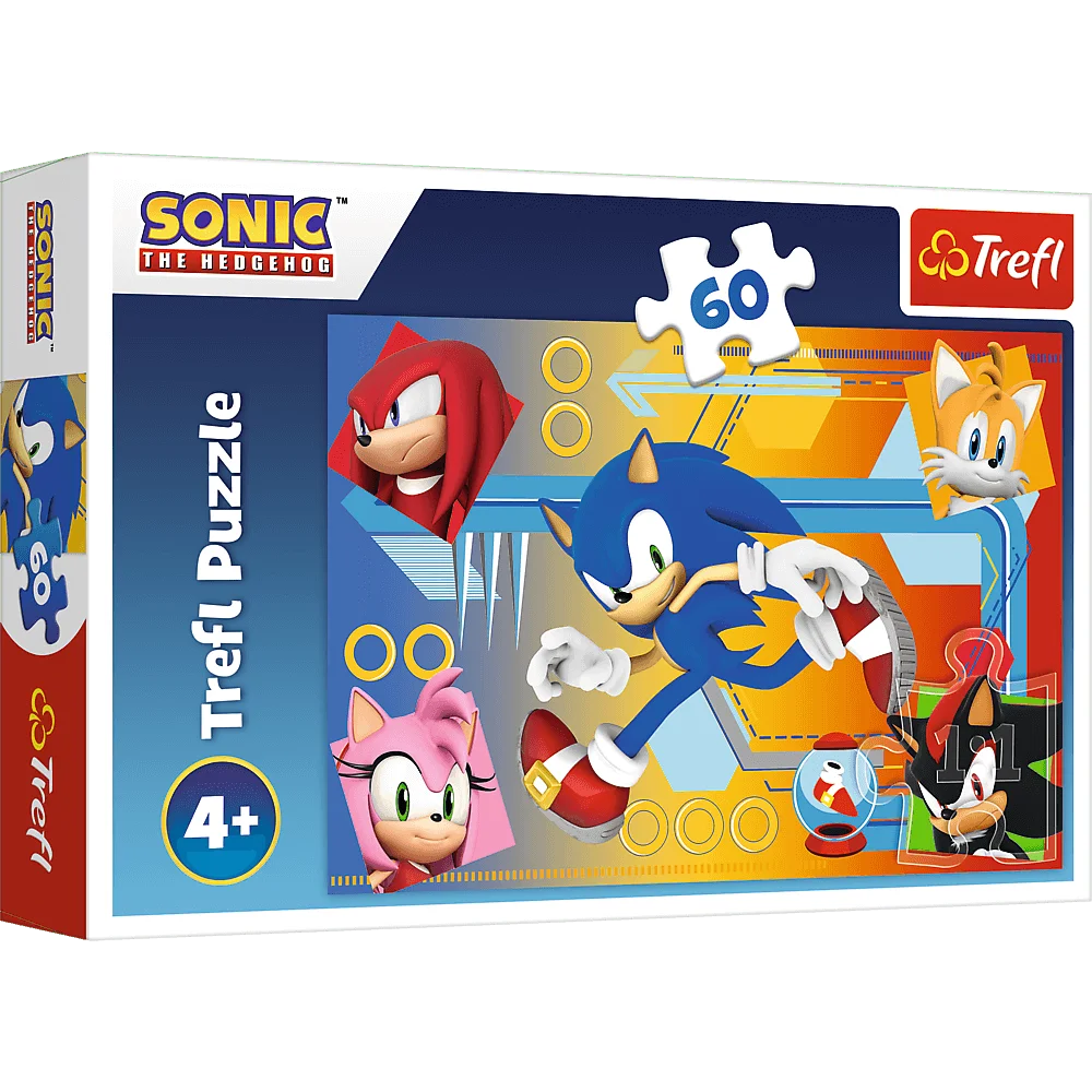 Sonic The Hedgehog - Puzzle 60 Teile