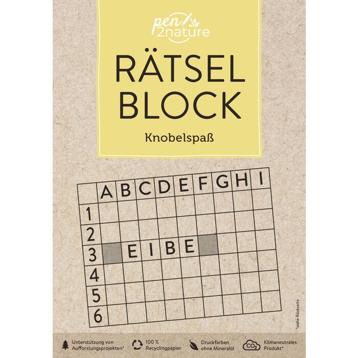 Rätselblock Knobelspaß. Block mit über 130 kniffligen Rätseln in Farbe - Taschenbuch