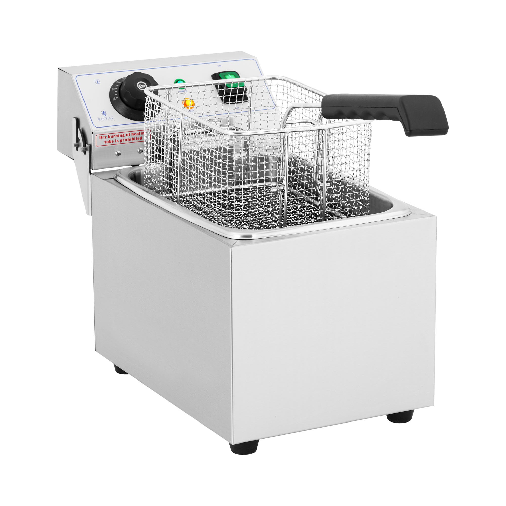 Elektro-Fritteuse - 8 l - 3200 W - Royal Catering