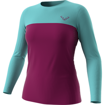 Traverse S-Tech Langarmshirt Damen, XS/S, beet red/8050 6970 Violet - DynaFit