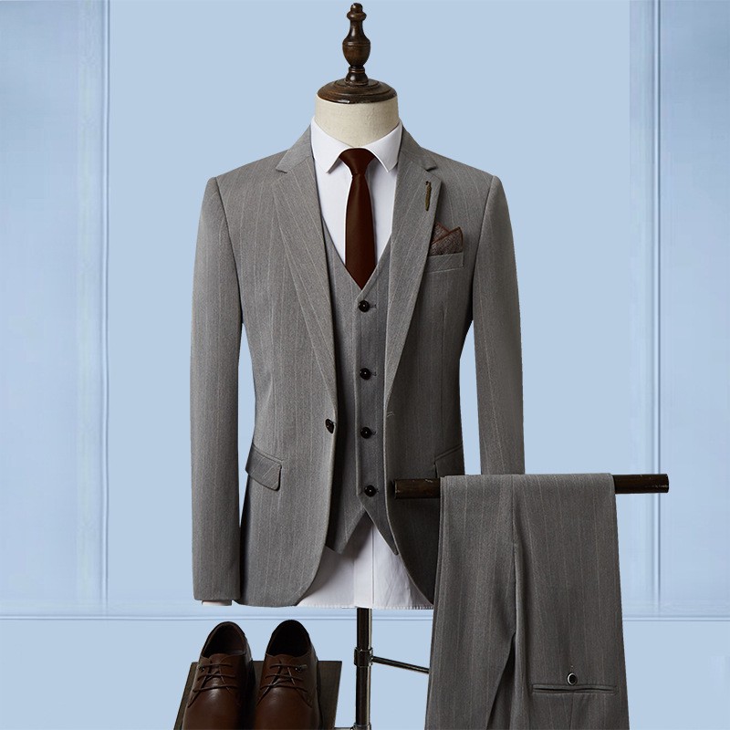 F12222MEN's trois pièces Business Businel Formal Casual Blazer