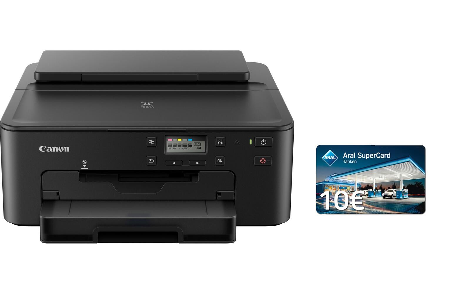 Canon PIXMA TS705a Tintenstrahldrucker REINER DRUCKER + 10€ Aral Tankgutschein
