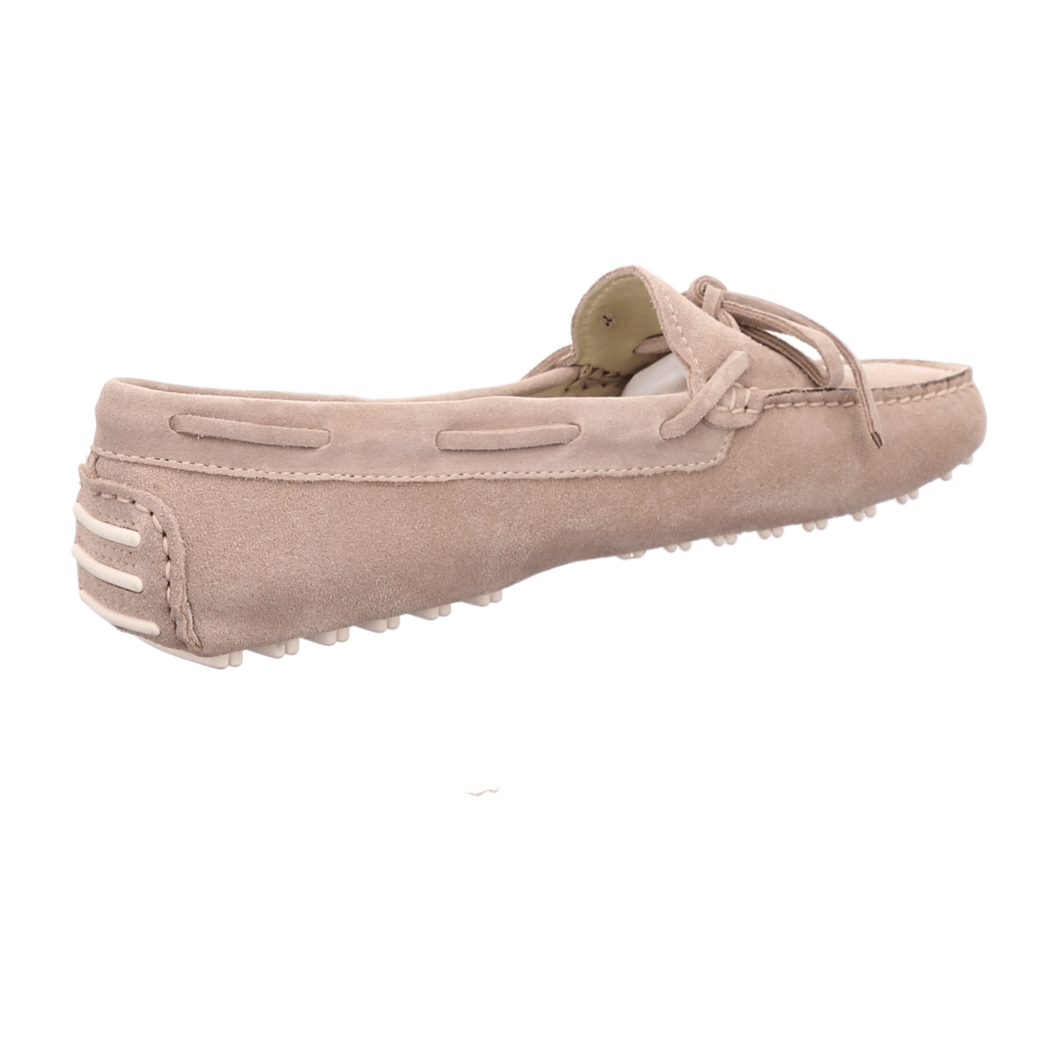 Kroll Mokassin,Velours,Beige für Damen, beige, Gr. 38 ½ EU