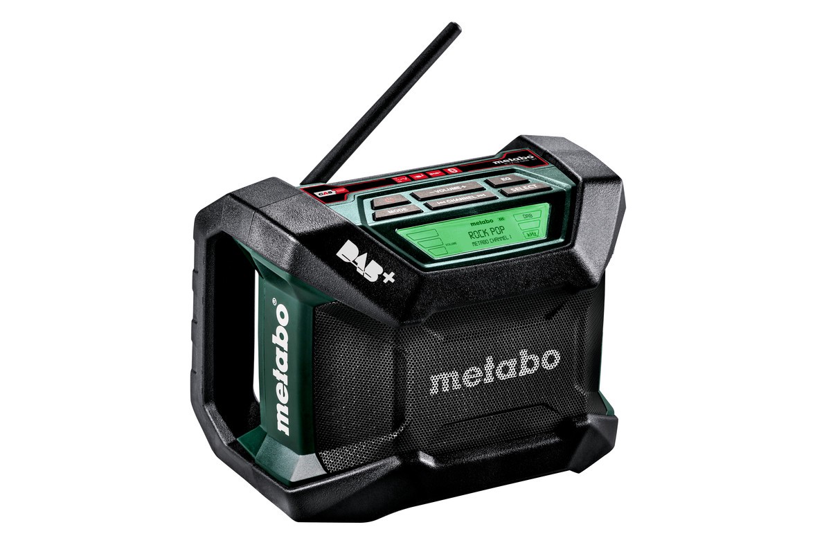 Radio Metabo R 12-18 DAB+ BT; 12-18 V; (sans batterie et chargeur)
