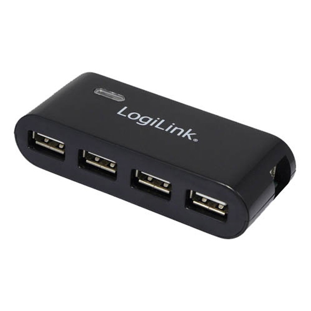 LogiLink UA0085 USB-Hub schwarz