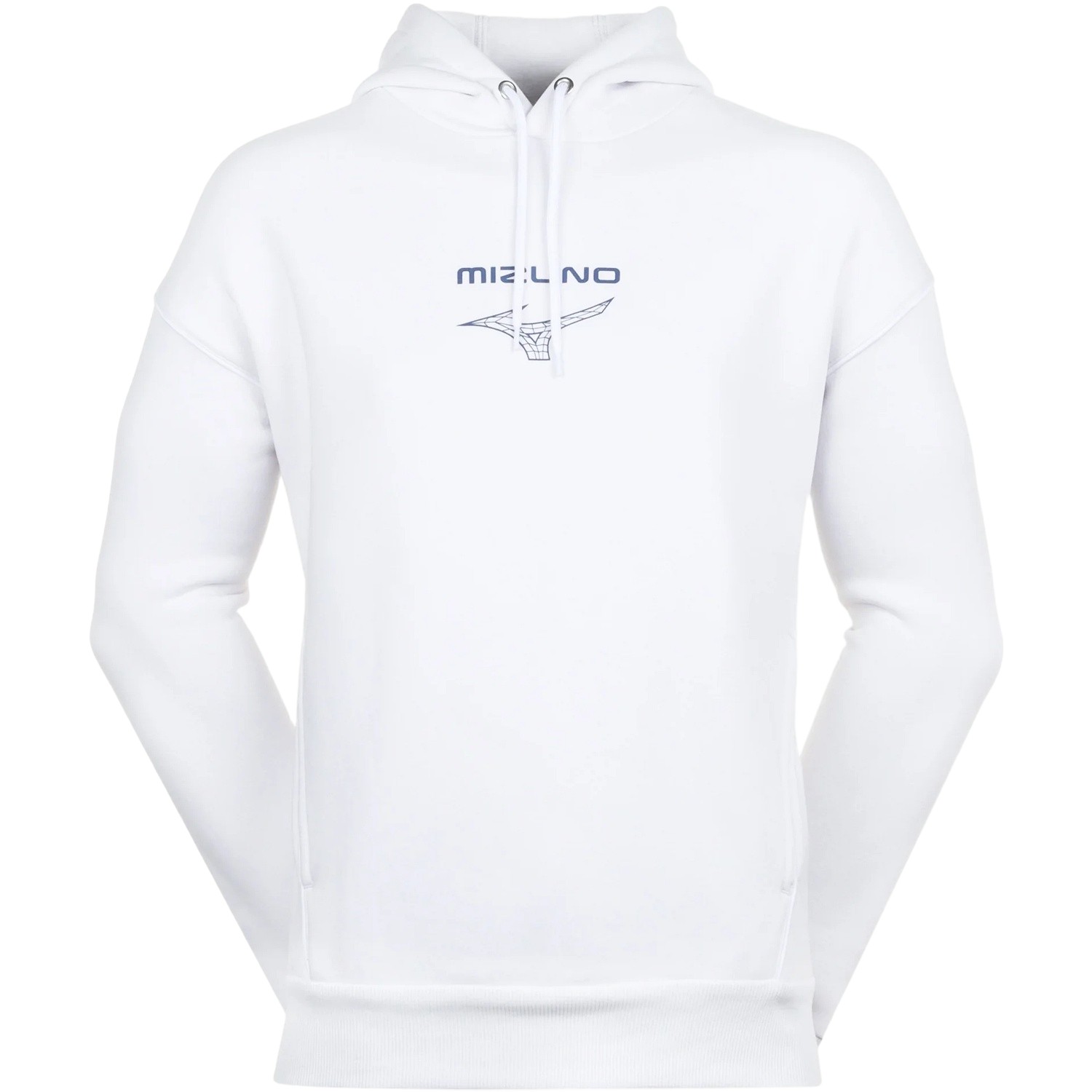 Mizuno Hoodie Atletik, hvid
