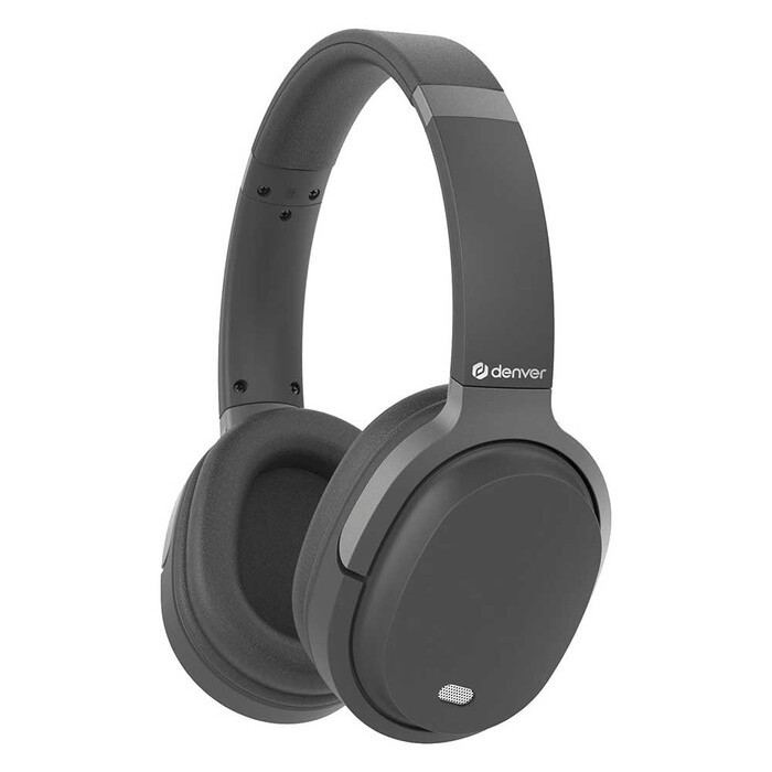 DENVER Kabelloses Bluetooth-Headset BTN-210B mit ANC grau