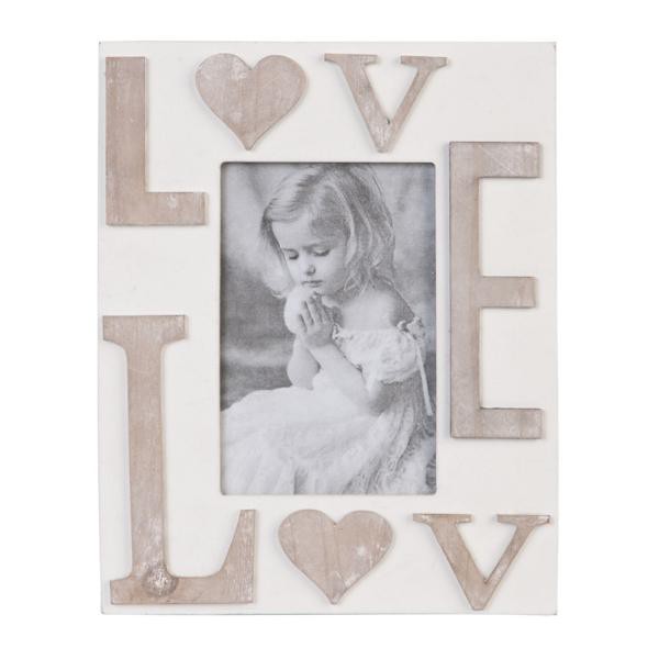 Bilderrahmen Landhausstil 24x19 cm - 10x15 cm