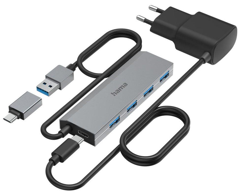 Hama USB-Hub 4 Ports