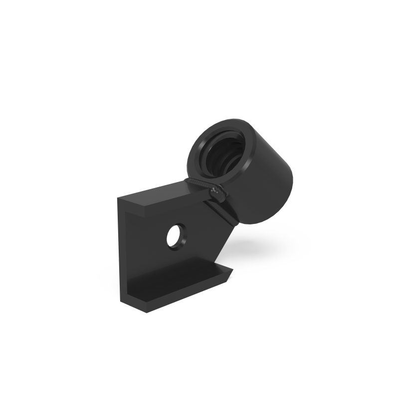 Adapter 45° für Schraubzwinge 280610.N brüniert