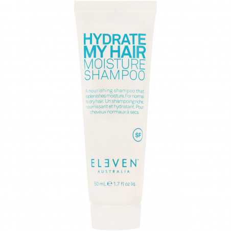 Eleven Australia Moisture Shampoo 50ml hydrates my hair