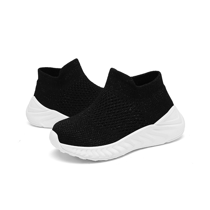 Toddler Sneakers Boys Sock Shoes Breathable Slip on Sneaker for Girls Fashion Lightweight Running Shoe size 1 to 4