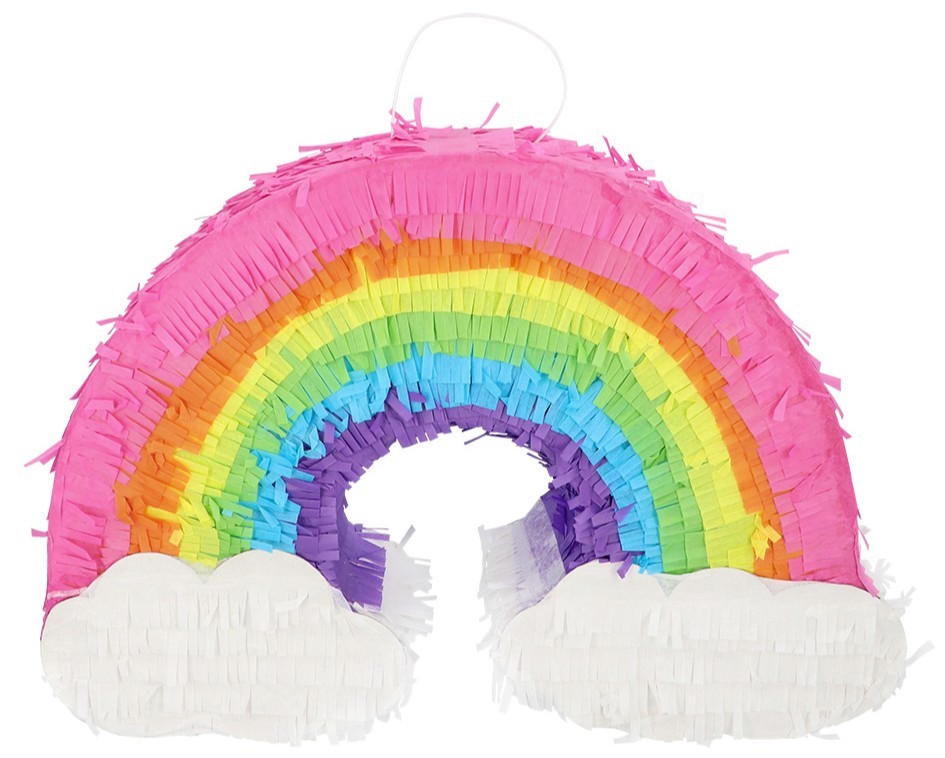 Regenbogentraum Pinata 31x10x45cm | Wir machen Party.de |
