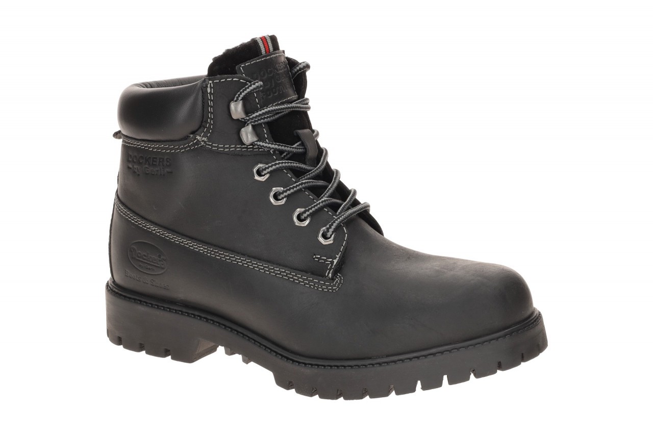 Dockers by Gerli 53AX103-400100 schwarz - Herren Stiefeletten - Winterstiefel...