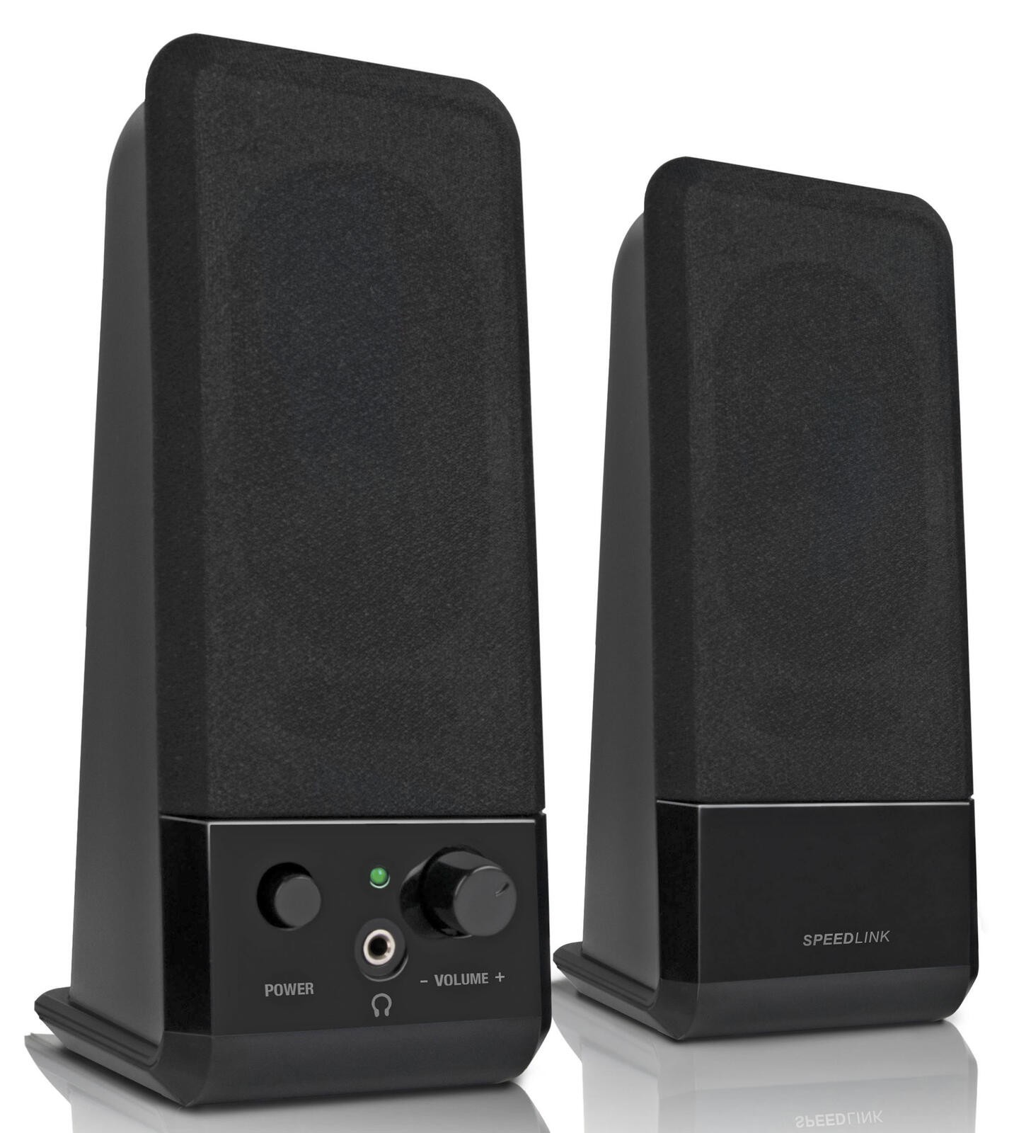 Speedlink EVENT Stereo Lautsprecher, schwarz