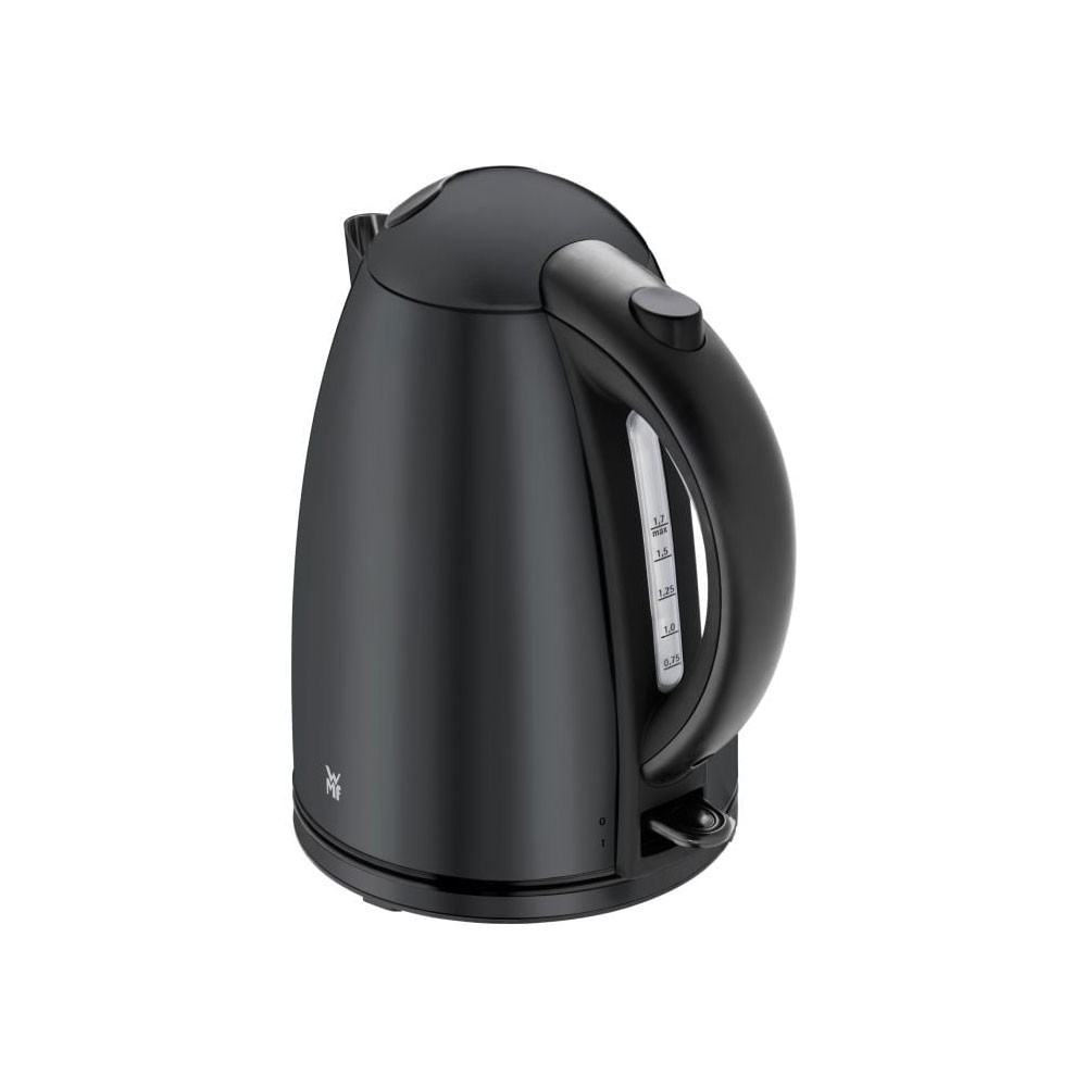 WMF Stelio Wasserkocher 1,7l edelstahl matt schwarz
