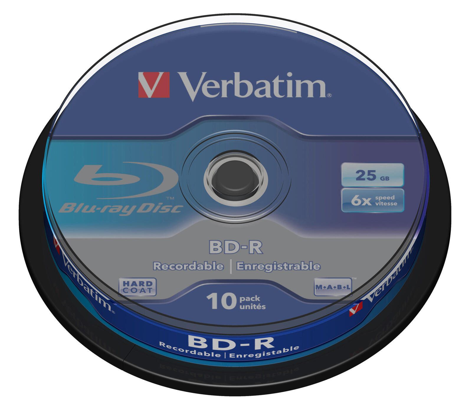 Verbatim Blu-ray BD-R 25GB 6x Spindel