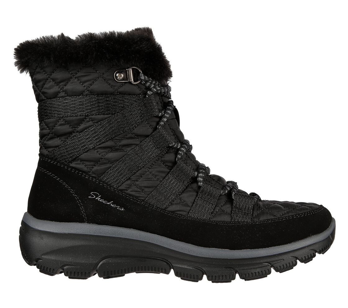 Skechers 167204-BLK - Skechers Easy Going Moro Street Winterstiefel
