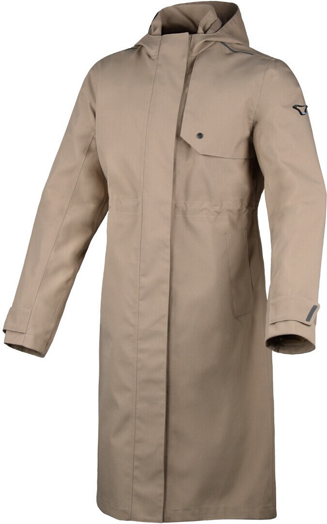Macna Swan Cappotto antipioggia da moto da donna, beige, dimensione S per donne