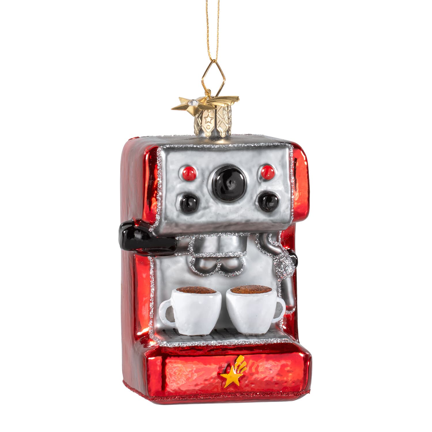 Espressomaschine, Glas-Baumbehang