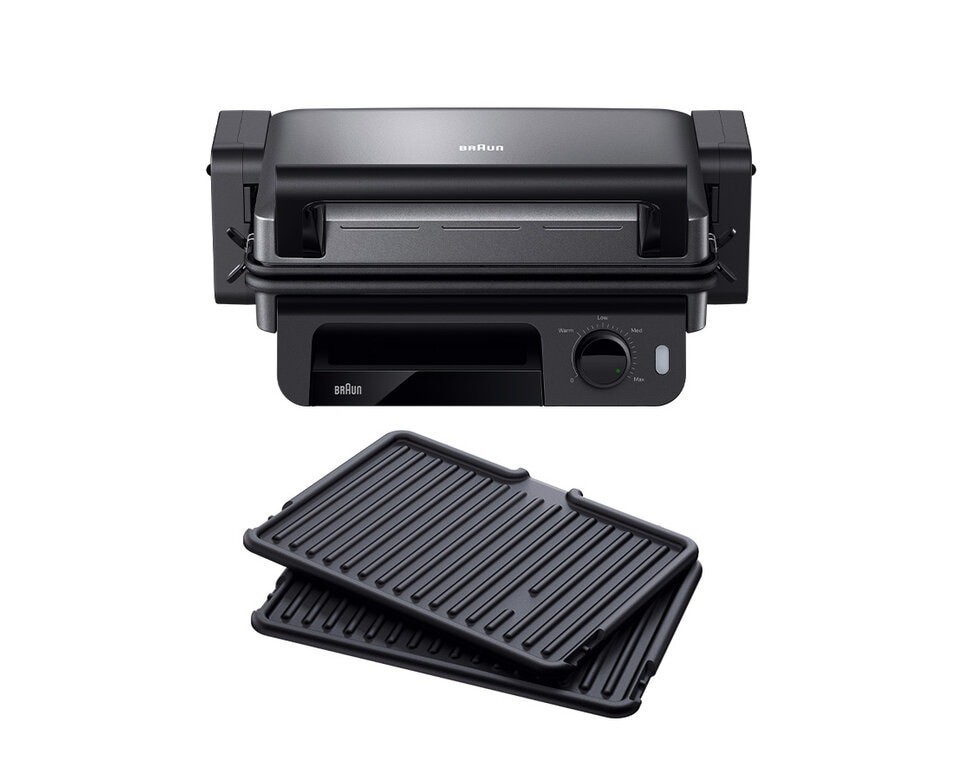 MultiGrill5 Kontaktgrill CG5010 Schwarz/Edelstahl