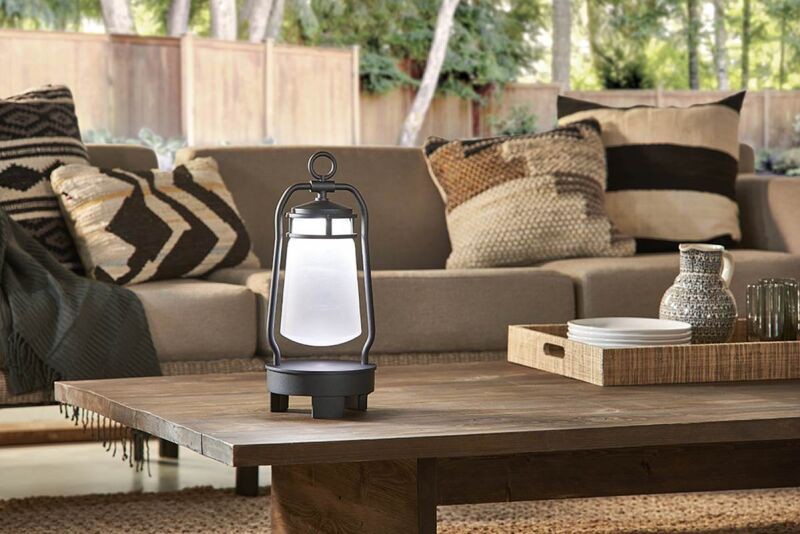 Akkulaterne mit Bluetooth Lautsprecher Lyndon schwarz