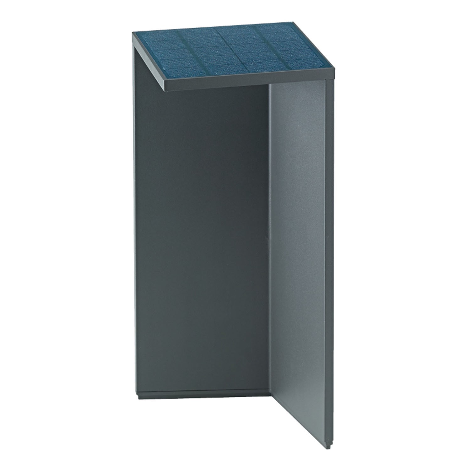 Nusolar Akku-Solarleuchte 340mm anthrazit