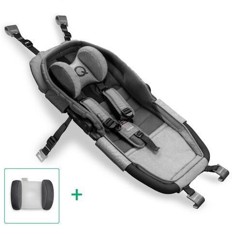 Qeridoo Fahrradanhänger Hängematte Plus Einsatz