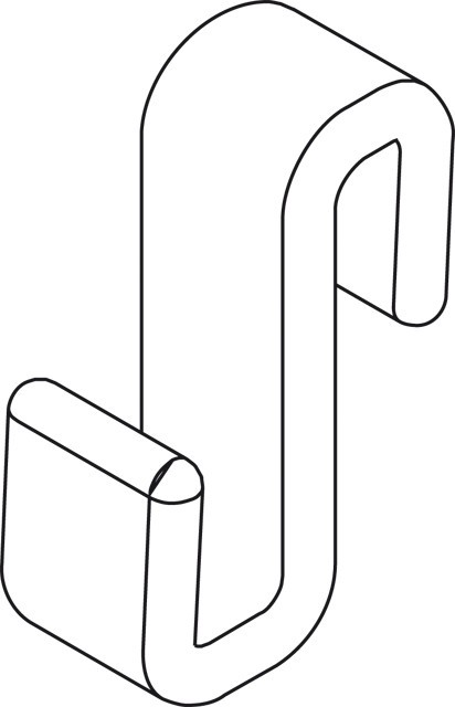 Kermi Handtuch-Haken Pasa HHHHH Transparente Handtuchhalter-Haken, ZDHHHHHPA000XK ZDHHHHHPA000XK