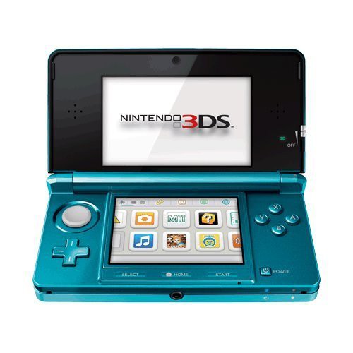 Nintendo 3DS aqua blau