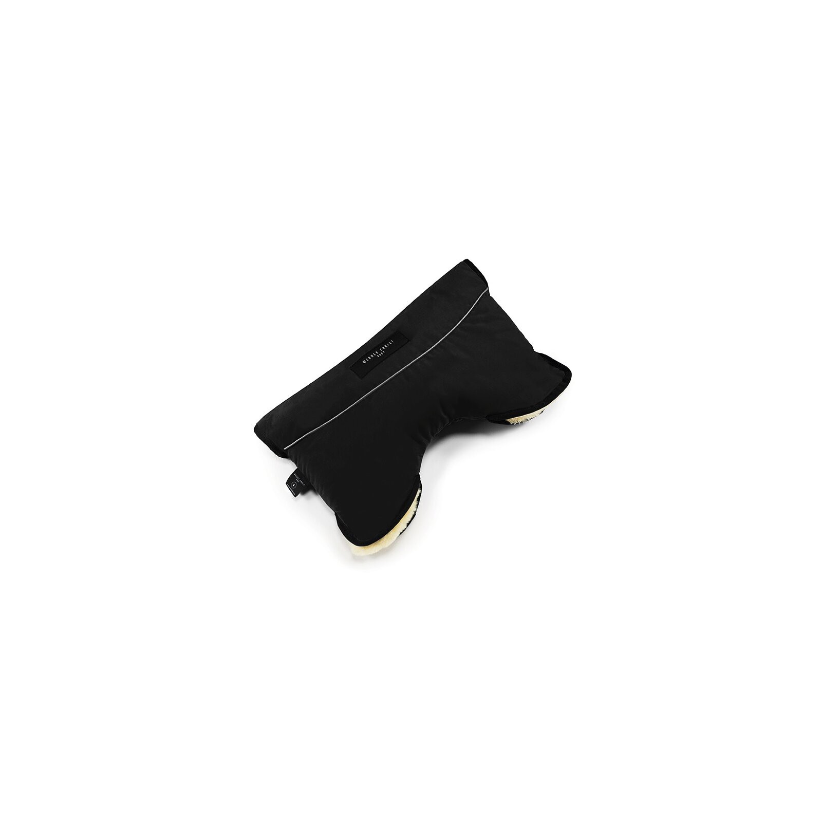 Werner Christ Baby - Moffy Lammfell-Handwärmer für Kinderwagen black