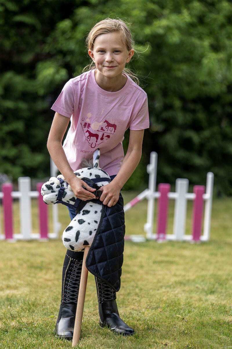 HKM Decke HOBBY HORSING dunkelblau