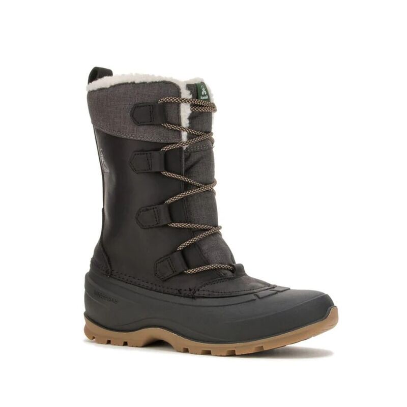 Kamik Damen Winterstiefel Snowgem Black-Noir 42