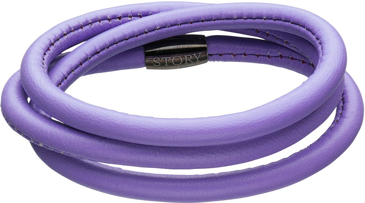 Story Armband Lammnappa Leder Lila 60 cm 1004905-60 günstig kaufen