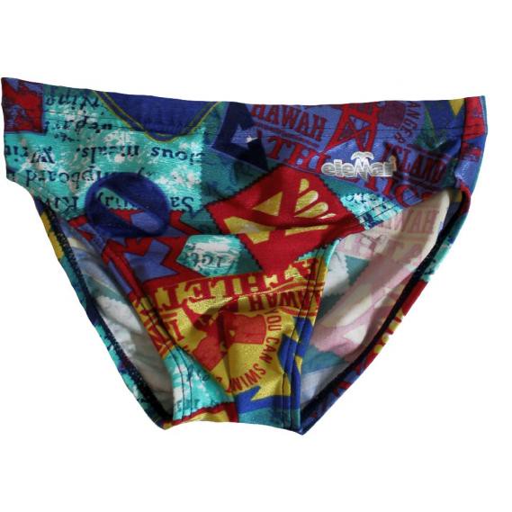 Jugend Badehose Elemar gemustert