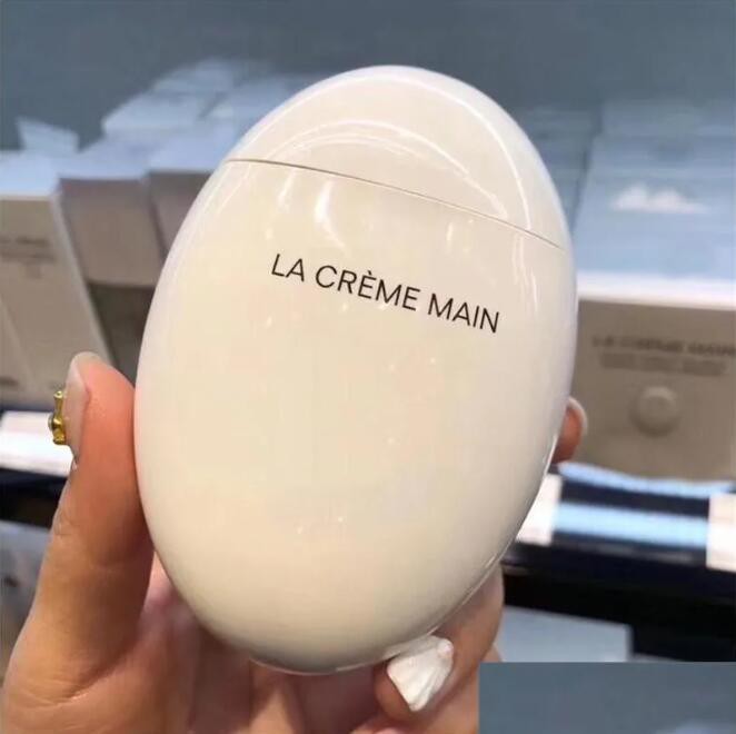 Hand cream 50ml LA CREME MAIN black egg & white egg hands cream n5 skin care 1.7fl.oz paris brand lotion high quality