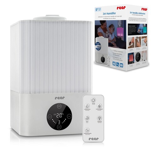 Reer Luftbefeuchter 2in1 Humidfier mit Nachtlicht