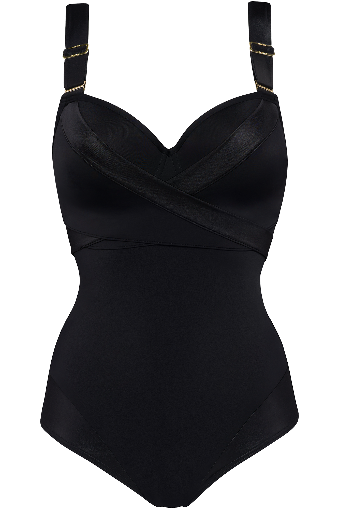 Marlies Dekkers Plunge Balconette Badeanzug Cache Coeur - Schwarz - 75D