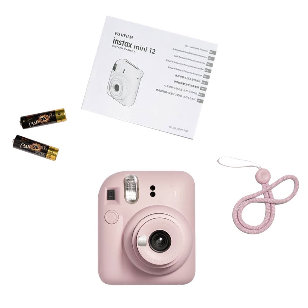 Instax Mini 12 Kamera blossom-pink