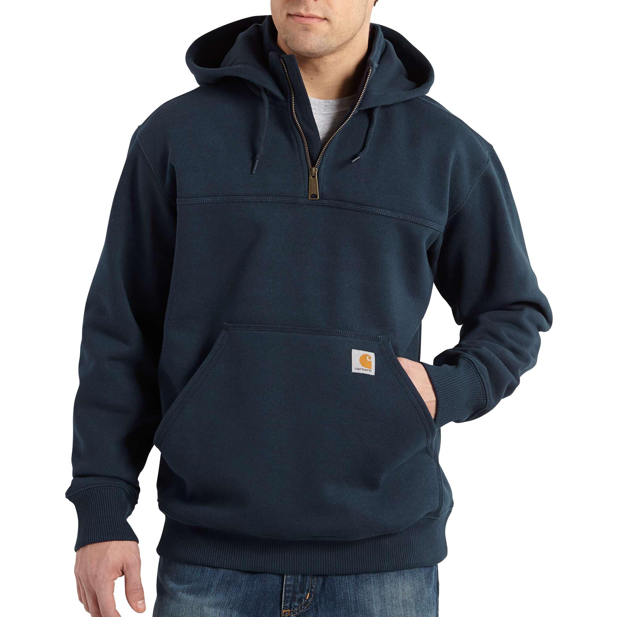 Carhartt Herren Sweatshirt - rain defender™ loose fit heavyweight quarter-zip sweatshirt - Blau - S