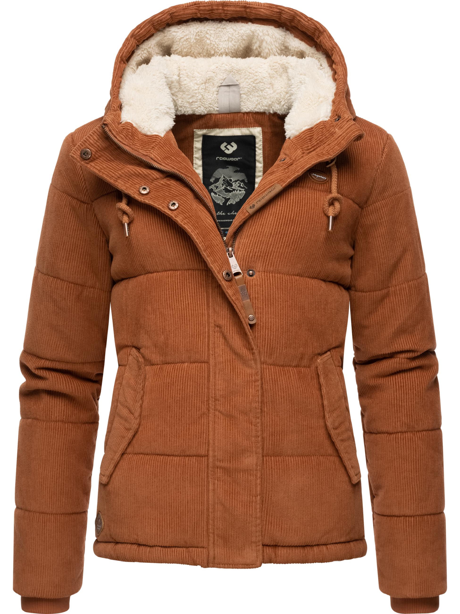 Kuschelige Winter Cordjacke 