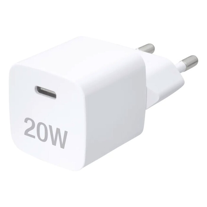 VIVANCO Schnellladegerät PD 3.0 für Apple iPhone USB Type-C 20 W weiß