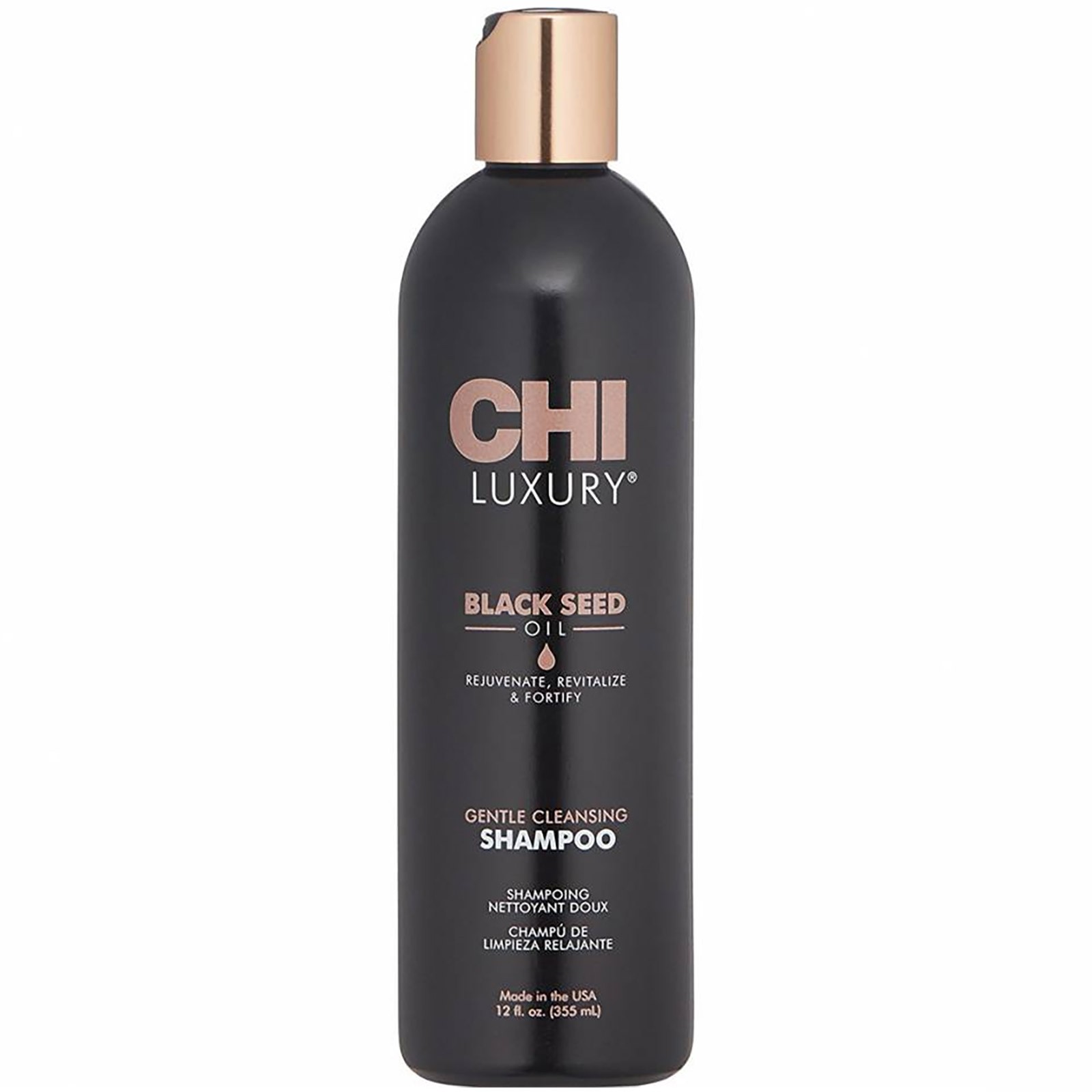 CHI - Luxury - Black Seed Oil - Gentle Cleansing Shampoo - 355 ml