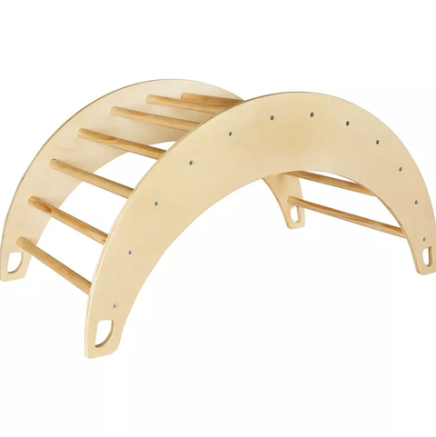 Kindsgard Kletterbogen klatrelivle natur Balancespiel Holz Spielzeug