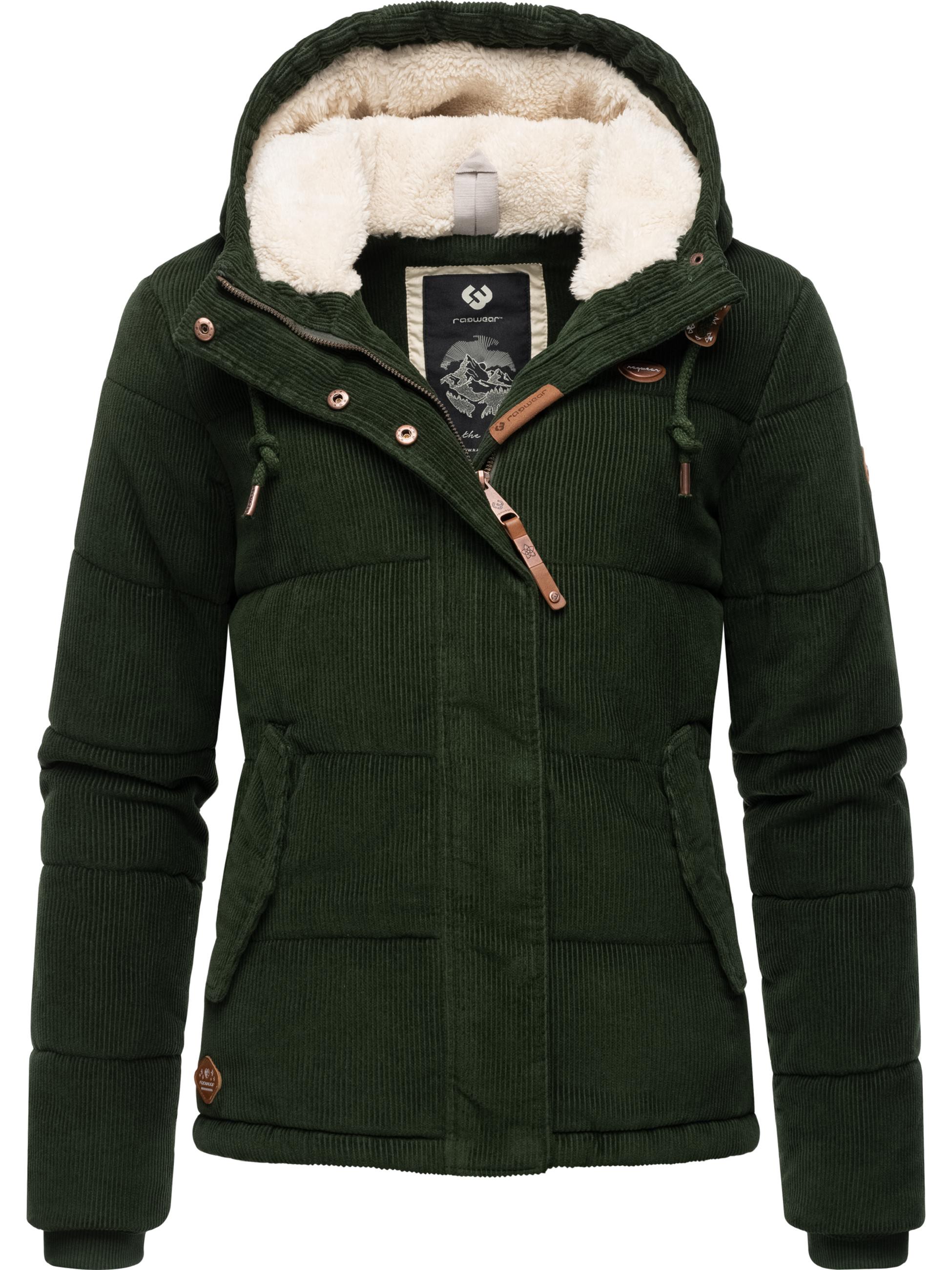 Kuschelige Winter Cordjacke 