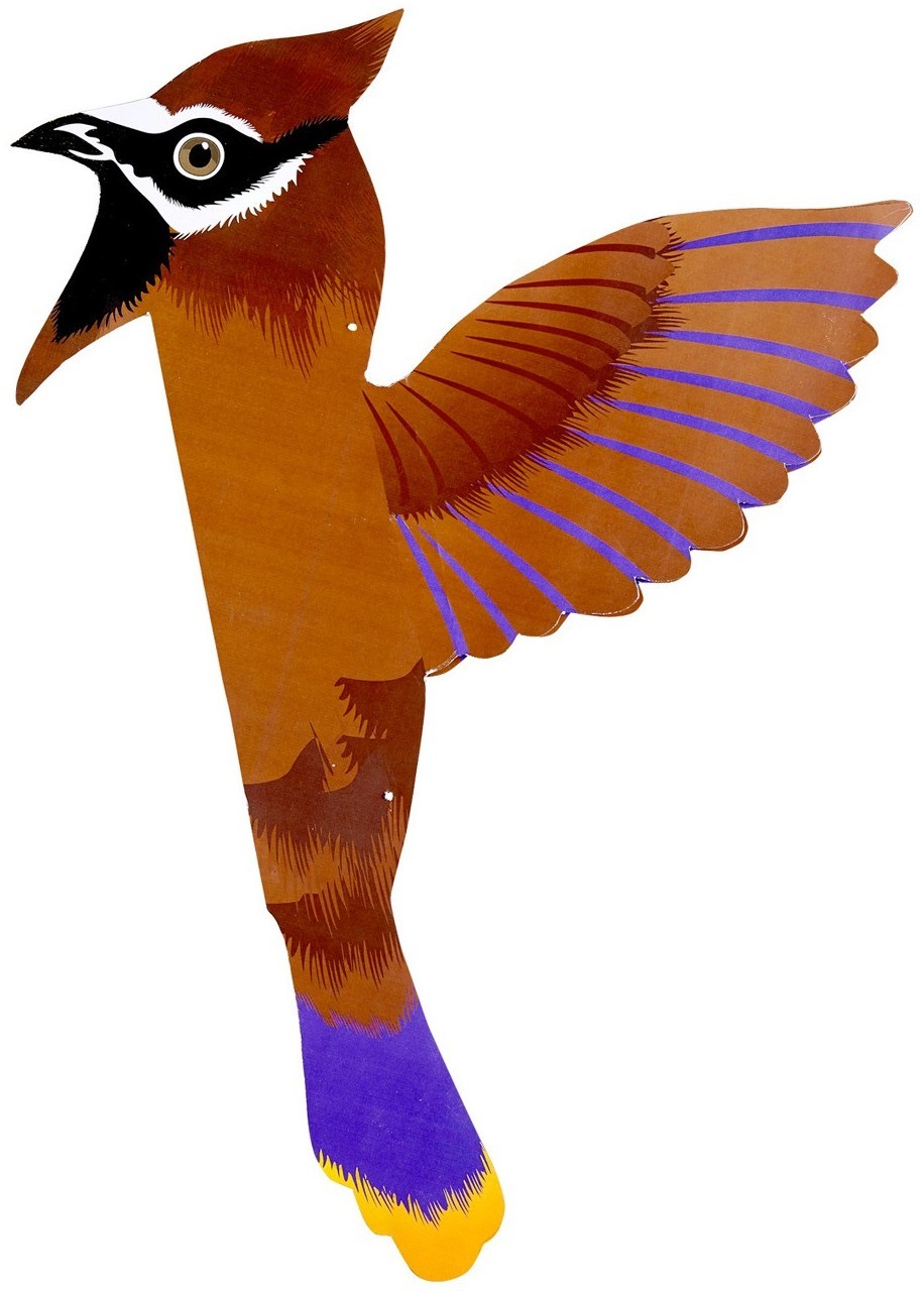 Wabenball Vogel Dekoration 40cm