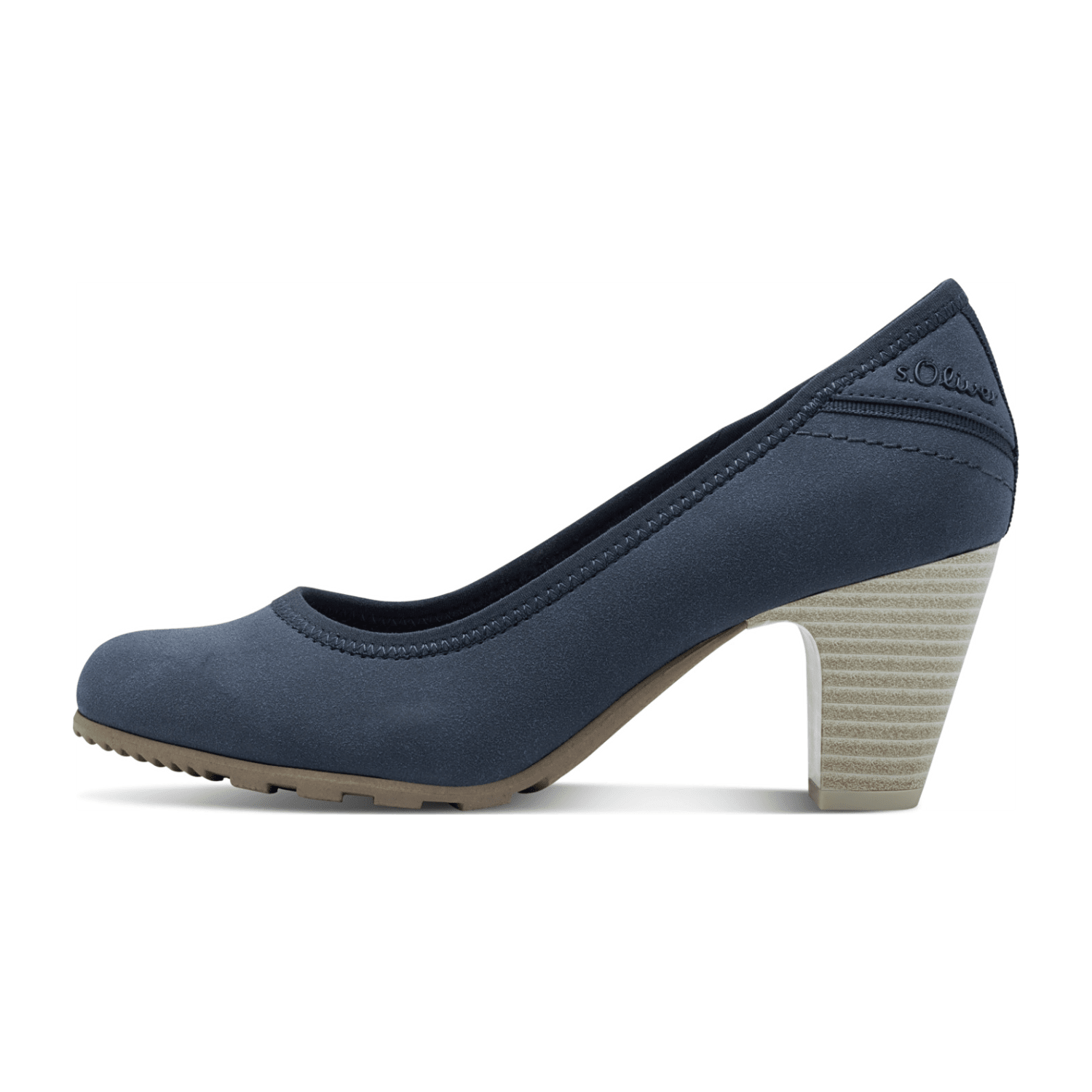 S.Oliver Klassische Pumps für Damen, blau, Gr. 40 EU