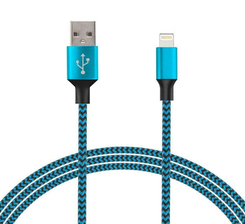 CARCOMMERCE 68697 Kabel do ładowania USB jasnoniebieski