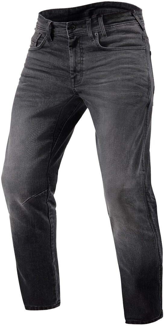 Revit Detroit 2 TF Motorcykel Jeans, grå, størrelse 32 36 til mand