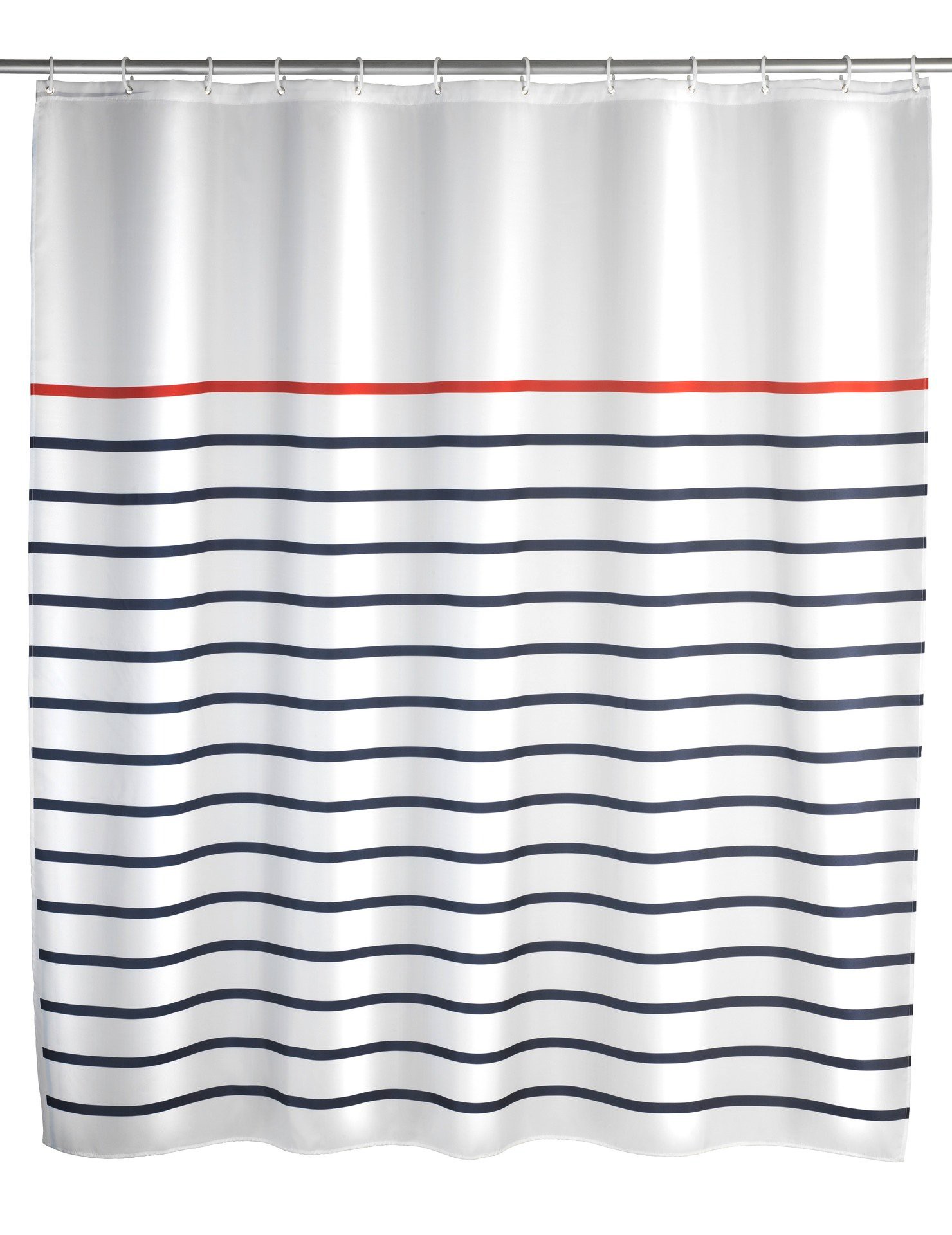 Duschvorhang 180x200 Marine white